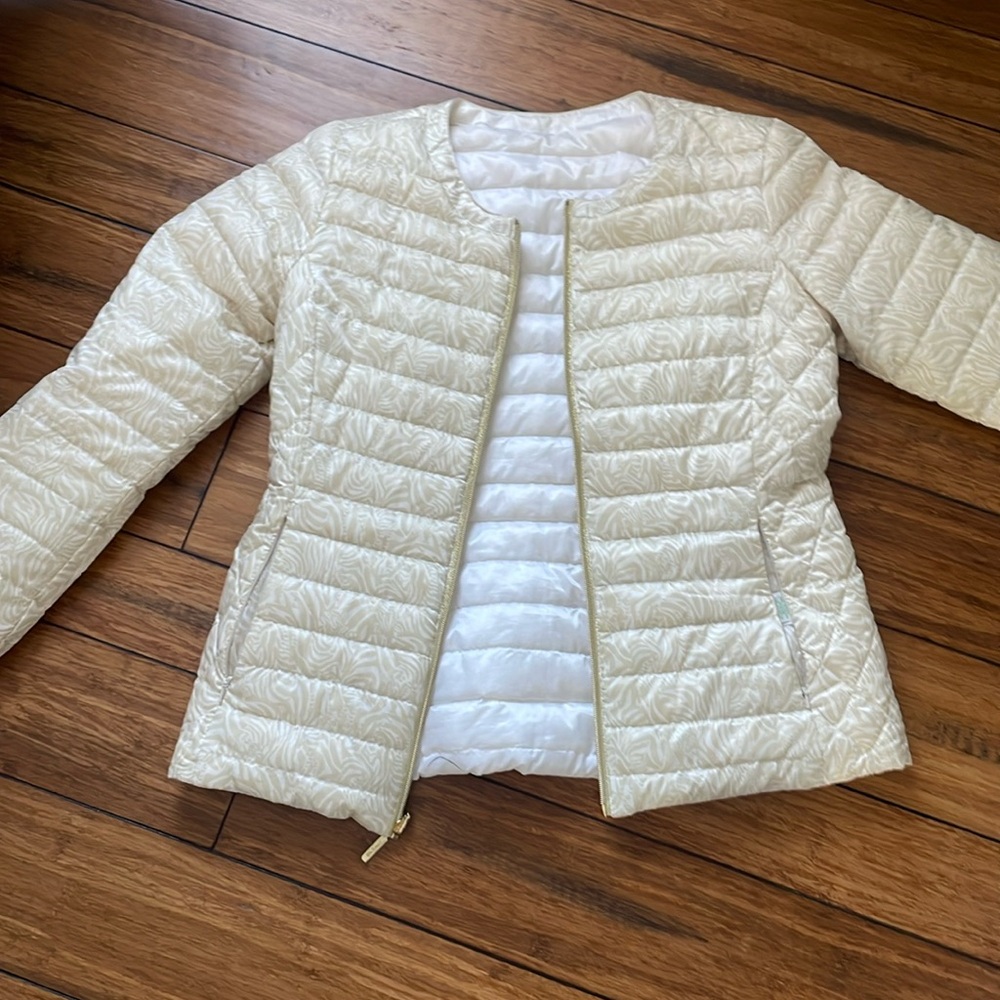 Lilly Pulitzer reversible coat